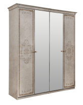 Шкаф 4-х створчатый (1+2+1) с зеркалом Патрисия Шкаф 4-х створчатый (1+2+1) с зеркалом Патрисия
