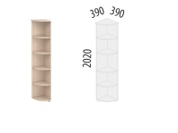 Альфа 63.49 Стеллаж угловой