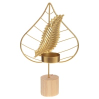   788765_1 Подсвечник, L13 W7 H21 см