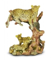   HS020235 (8) - Фигурка"Леопард" 10"										