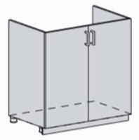 ЛДСП Стол под мойку 800 