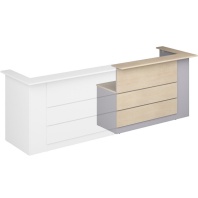 Ресепшн ПРОФИТ модуль стойки левый 2375