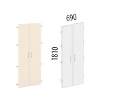 Рубин 40.36 Дверь ЛДСП 5 секций