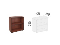 Рубин 41.32 Шкаф 2 секции 