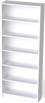 S00357 Варма 80 стеллаж 78х198х28, белый  Каталог с ценами МК Диол в Касимове