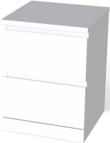 S00173 Варма 2 комод 40х54х40, белый 