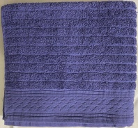   Полотенце махровое Luxor диз. Эстет 70х130 (0706 темно-синий)