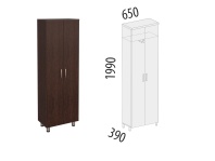 Лидер Престиж 83.11 Шкаф для одежды Лидер Престиж 83.11 Шкаф для одежды