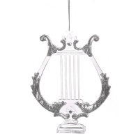   254633 Украшение новогоднее "Лира", L10 W1 H16 см