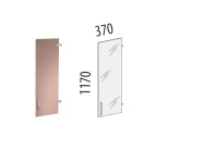 Альфа 62.70 Дверь стеклянная 3 секции лев/прав Альфа 62.70 Дверь стеклянная 3 секции лев/прав