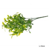   640982 (в уп.2/600шт.) - Зелень искусственная 33см / WH-20 /, материал: пластик.										