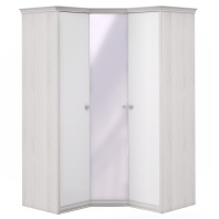 "Opera" FU5-01.23P, Шкаф угл. (1дв.+угл.с зерк.+1дв.) карниз, царга