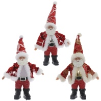   754158 Дед Мороз, L12 W4 H24 см, 3в.