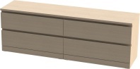 S00289 Варма 4Д комод 160х54х40 шпон дуб, беленый Каталог с ценами МК Диол в Касимове