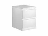 2.05.03.010.1 МАЛЬТА тумба 2 ящика 40х54 белая RU 2.05.03.010.1 МАЛЬТА тумба 2 ящика 40х54 белая RU
