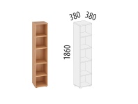 Рубин 42.76 Шкаф-пенал 5 секций Рубин 42.76 Шкаф-пенал 5 секций