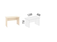 Рубин 40.43 Стол рабочий