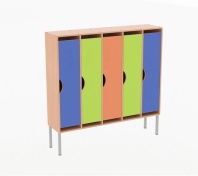   Шкаф для детского сада на металлических ножках 1 секция