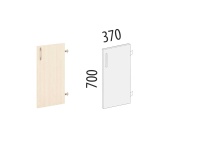 Рубин 40.79 Дверь ЛДСП 2 секции лев/прав 