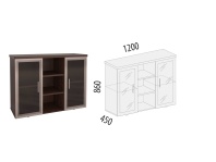 Цезарь 21.07 Тумба многофункциональная Цезарь 21.07 Тумба многофункциональная