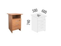 Альфа 61.60 Тумба приставная 