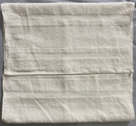   Полотенце махровое Luxor диз. Пейсли 50х90 (02-005 молочный (пастила))