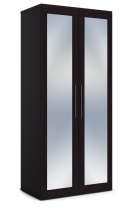 ПАРМА шкаф 2-х дверный с зеркалами Венге
