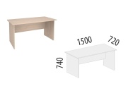 Альфа 63.10 Стол рабочий