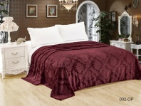 150/002-pv Венеция 150х200 однотонный с тиснением  микрофибра плед AlViTek