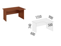 Альфа 62.61 Стол эргономичный правый Альфа 62.61 Стол эргономичный правый
