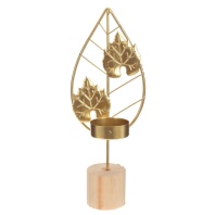   788764_1 Подсвечник, L8 W7 H21 см