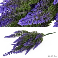   685704 (в уп.2/800шт.) - Цветок искусственный Лаванда 36см.