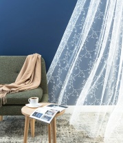 Тюль САКУРА 500х260 с фигурным краем 