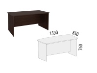 Лидер Престиж 83.18 Стол руководителя Лидер Престиж 83.18 Стол руководителя