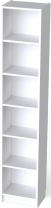S00326 Варма 40 стеллаж 38х198х28, белый Каталог с ценами МК Диол в Касимове
