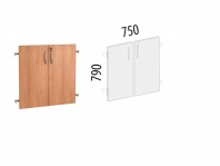 Альфа 61.59 Двери ЛДСП 2 с замком 