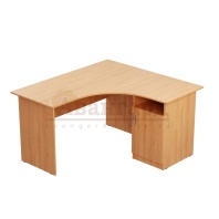Стол угловой со встроенной тумбой со створкой  1400*750*1300