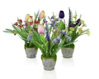   Цветочная композиция Тюльпанчики