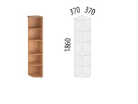 Рубин 42.35 Стеллаж угловой Рубин 42.35 Стеллаж угловой