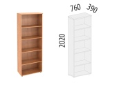 Альфа 61.40 Шкаф 5 секций 