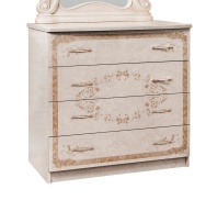 Патрисия Комод 4 ящ. из комплекта спальни Патрисия Комод 4 ящ. из комплекта спальни