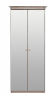 Шкаф 2-х створчатый с зеркалом Патрисия Шкаф 2-х створчатый с зеркалом Патрисия