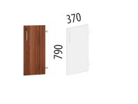 Альфа 62.68 Дверь ЛДСП 2 секций с замкомправая