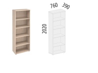 Альфа 63.40 Шкаф 5 секций 