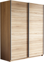 Прайм 2-х дверный Шкаф-купе ЛДСП/ЛДСП 1200*2300*600