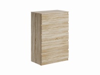 2.05.02.090.3 МАЛЬТА комод 5 ящиков 80х121 сонома RU 2.05.02.090.3 МАЛЬТА комод 5 ящиков 80х121 сонома RU