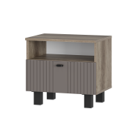   Тумба прикроватная Олива ТБ-14 муссон софт