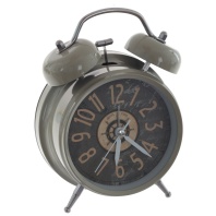  757914 Будильник, L12 W5,5 H16 см, (подсветка, 1xАА не прилаг.)